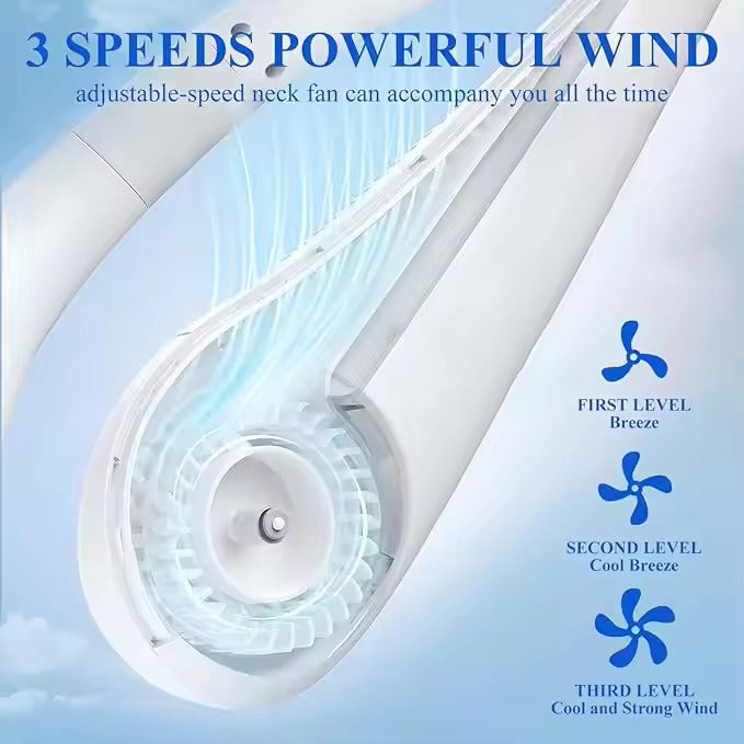Portable Neck Fan Rechargeable