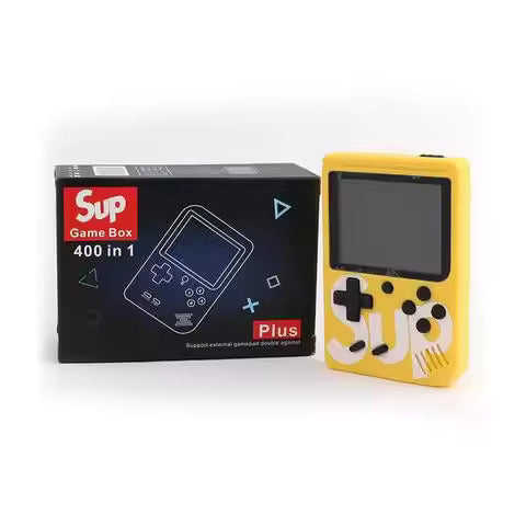 SUP 400‑in‑1 Retro Handheld Game Console – Pocket-Sized Classic Gaming with TV Output